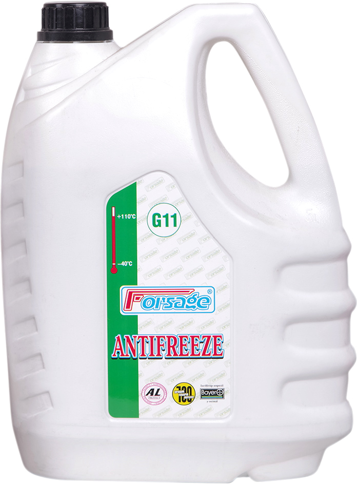 Охолоджувальна рідина FORSAGE G11, готова, зелений, -40°С, 5 л (OAFG11.5)